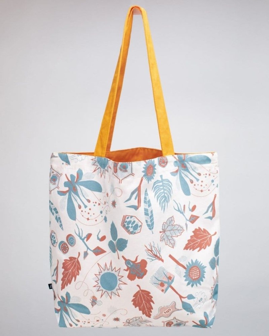 Bags Cognitive Surplus | Botanical Print Tote Bag | Reversible Tote Bag