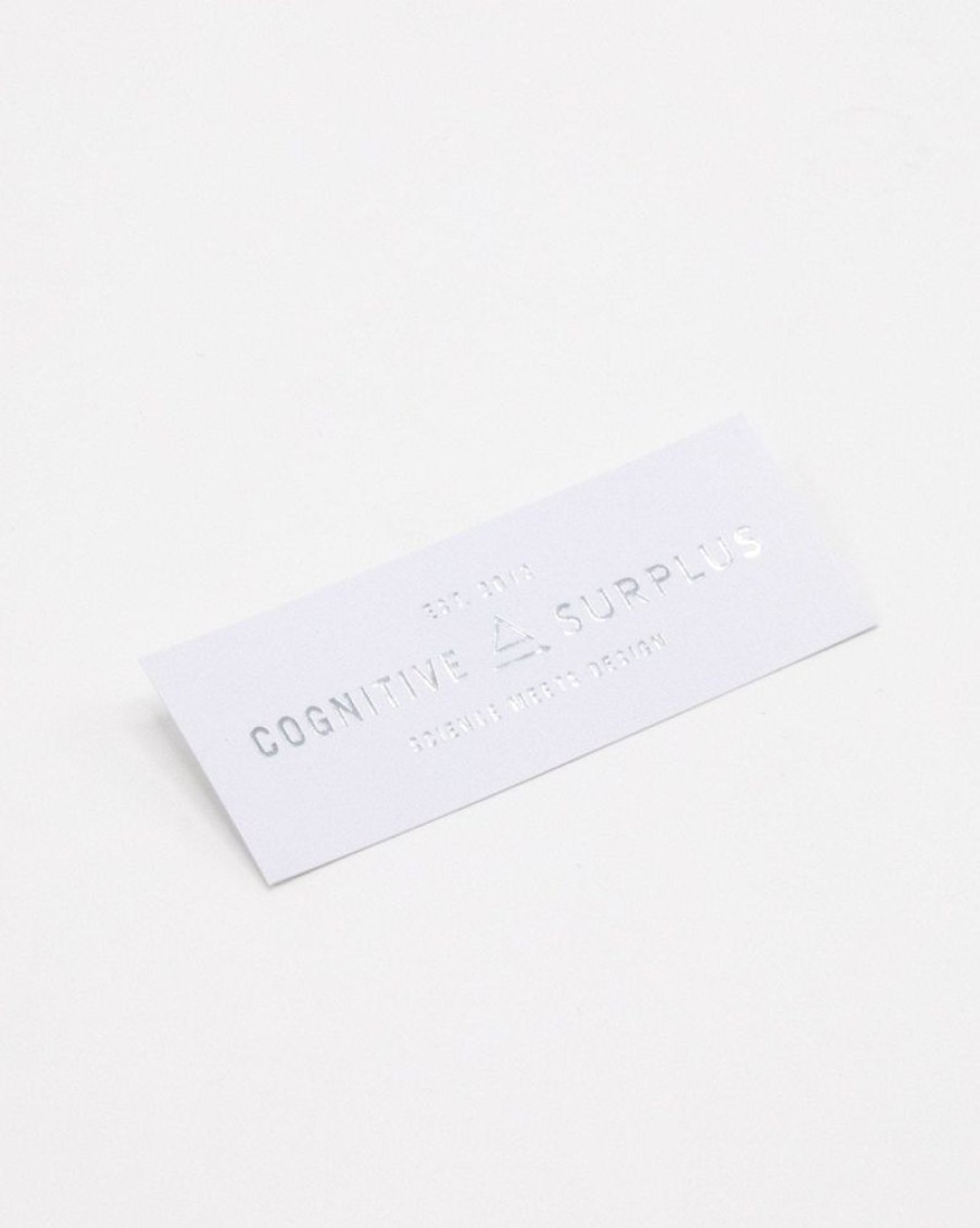 Stationery Cognitive Surplus | Cognitive Surplus Logo Silver Sticker