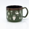 Kitchen + Bar Cognitive Surplus | Animal Tracks Mug - Hand Carved | Cognitive Surplus