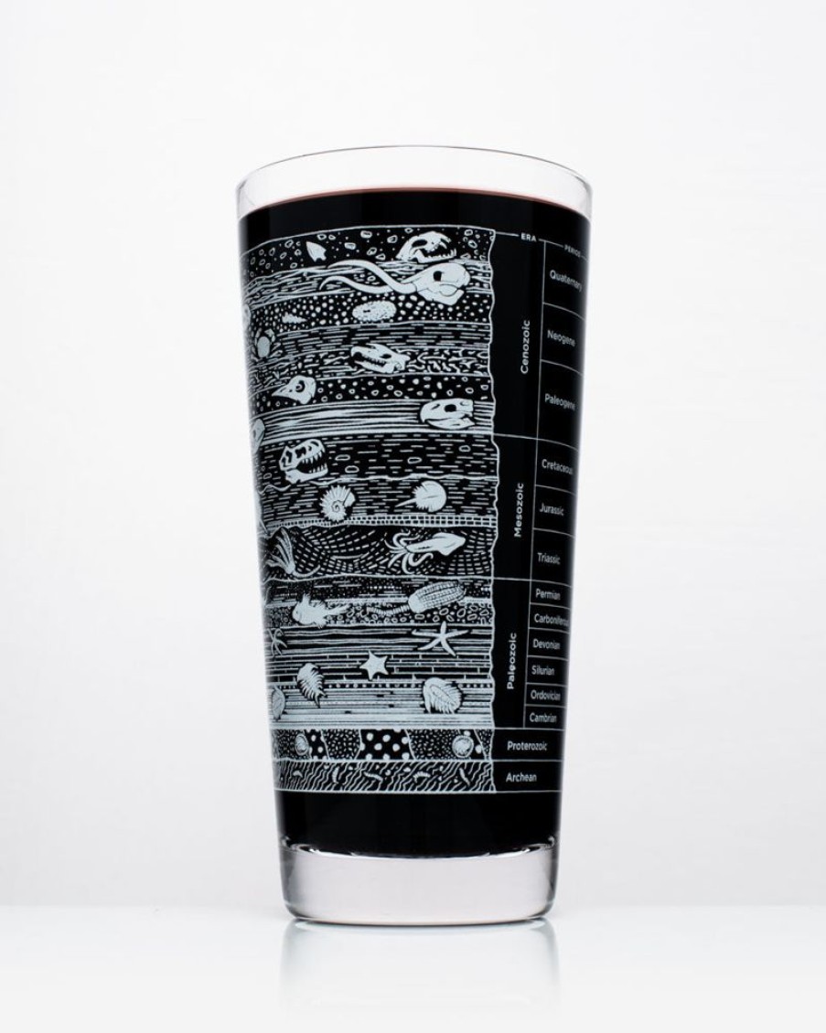 Kitchen + Bar Cognitive Surplus | Stratigraphy Beer Glass - Core Sample Beer Glass | Cognitive Surplus