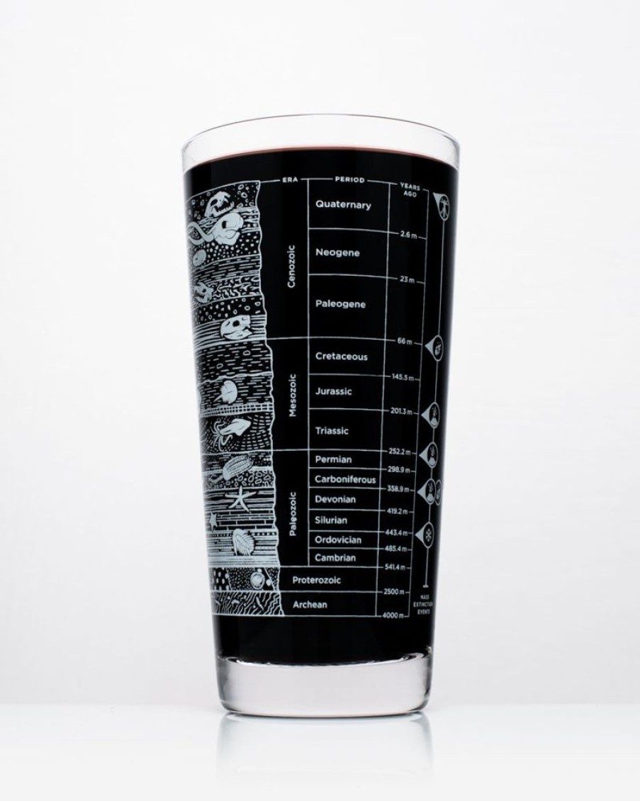 Kitchen + Bar Cognitive Surplus | Stratigraphy Beer Glass - Core Sample Beer Glass | Cognitive Surplus