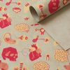 Stationery Cognitive Surplus | Retro Anatomy Wrapping Paper