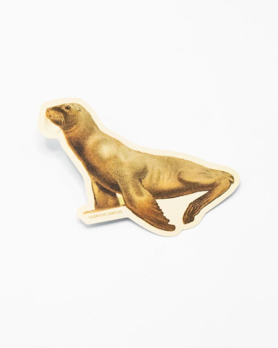 Stationery Cognitive Surplus | Sea Lion Sticker