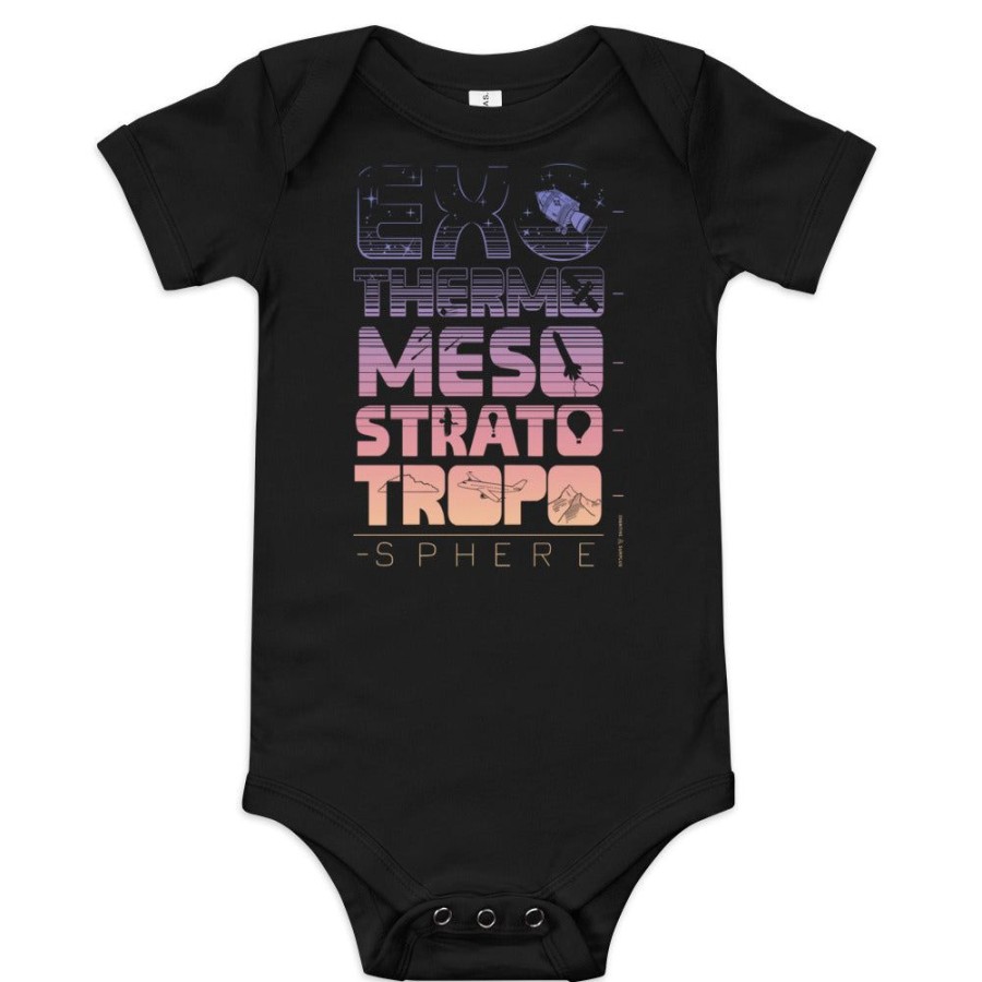 Apparel Cognitive Surplus | Above The Earth Baby Bodysuit