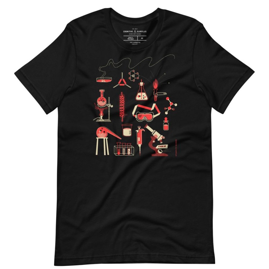 Apparel Cognitive Surplus | Retro Science Lab Graphic Tee