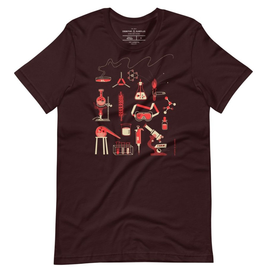 Apparel Cognitive Surplus | Retro Science Lab Graphic Tee