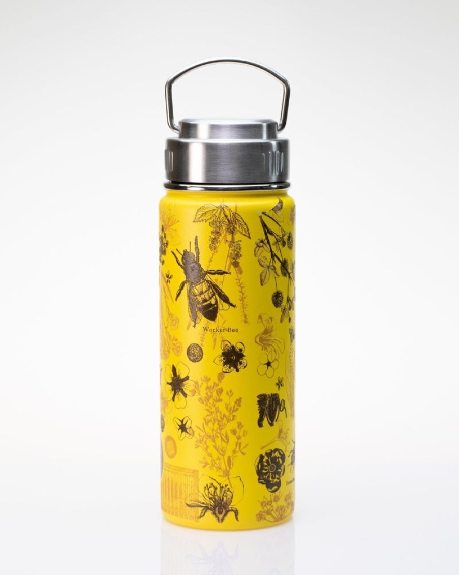 Kitchen + Bar Cognitive Surplus | Honey Bee Stainless Steel Travel Mug | Cognitive Surplus