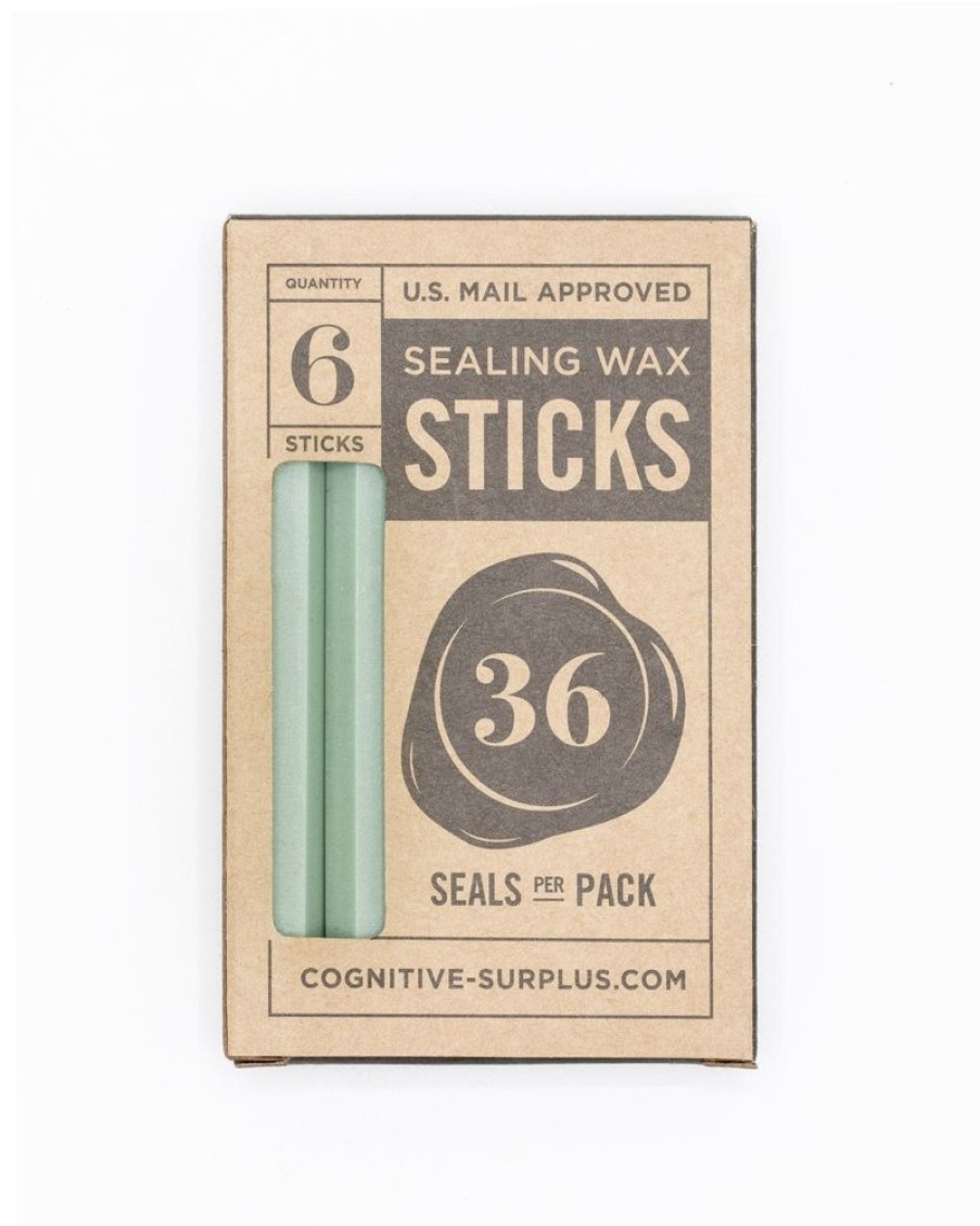 Stationery Cognitive Surplus | Sage Brush Sealing Wax Sticks