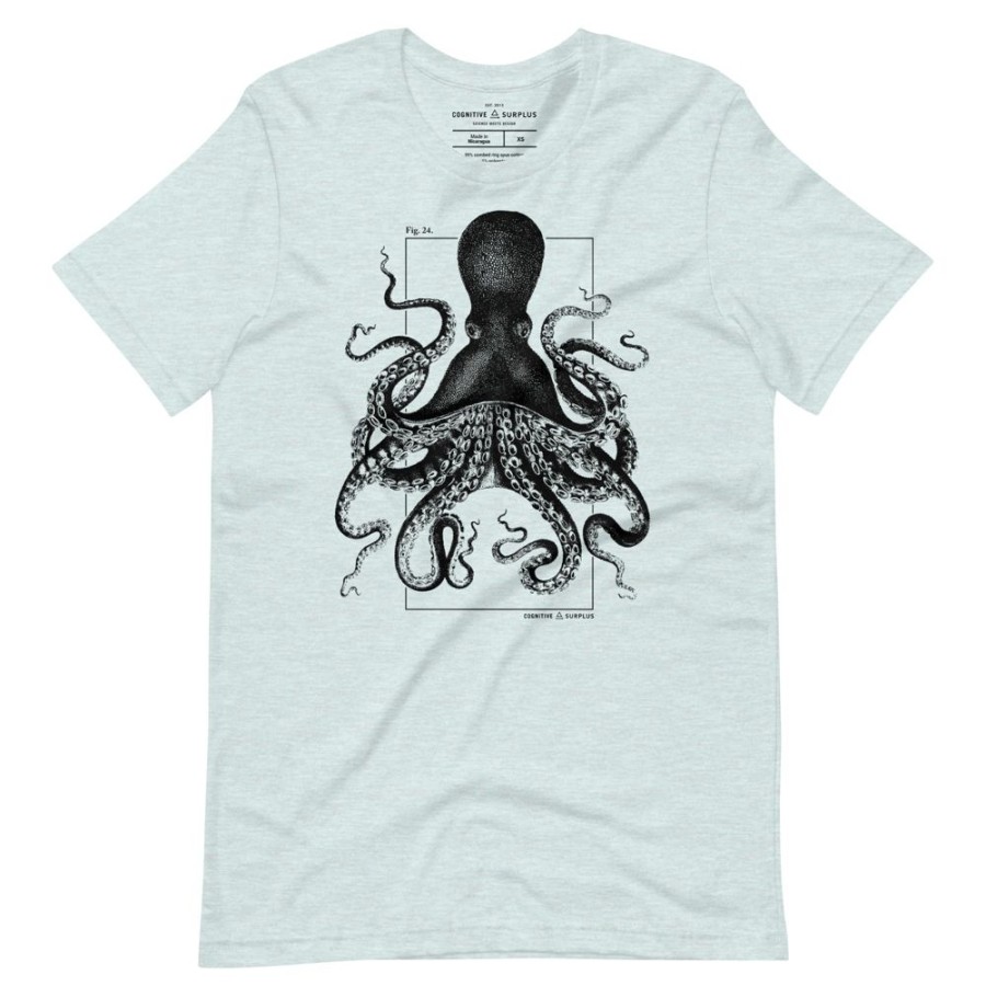 Apparel Cognitive Surplus | Beware The Kraken Graphic Tee