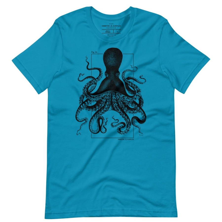 Apparel Cognitive Surplus | Beware The Kraken Graphic Tee