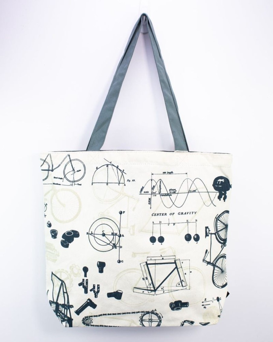 Bags Cognitive Surplus | Bike Tote Bag | Reversible Tote