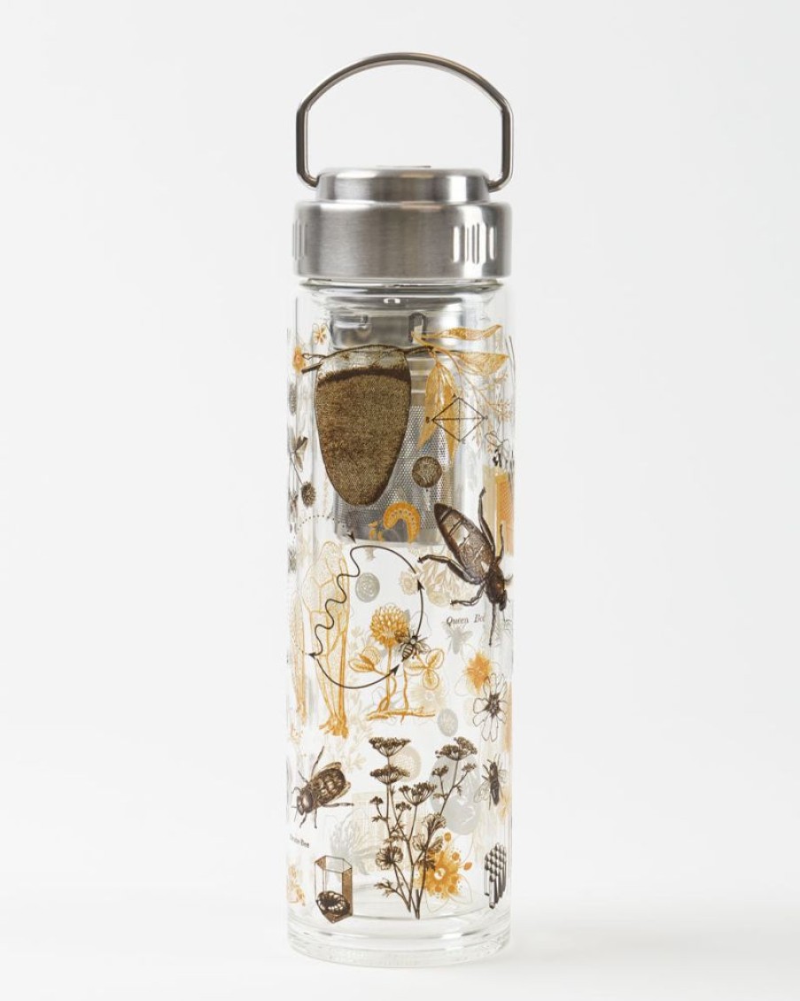 Kitchen + Bar Cognitive Surplus | Honey Bees Tea Infuser - Biology Gift | Cognitive Surplus