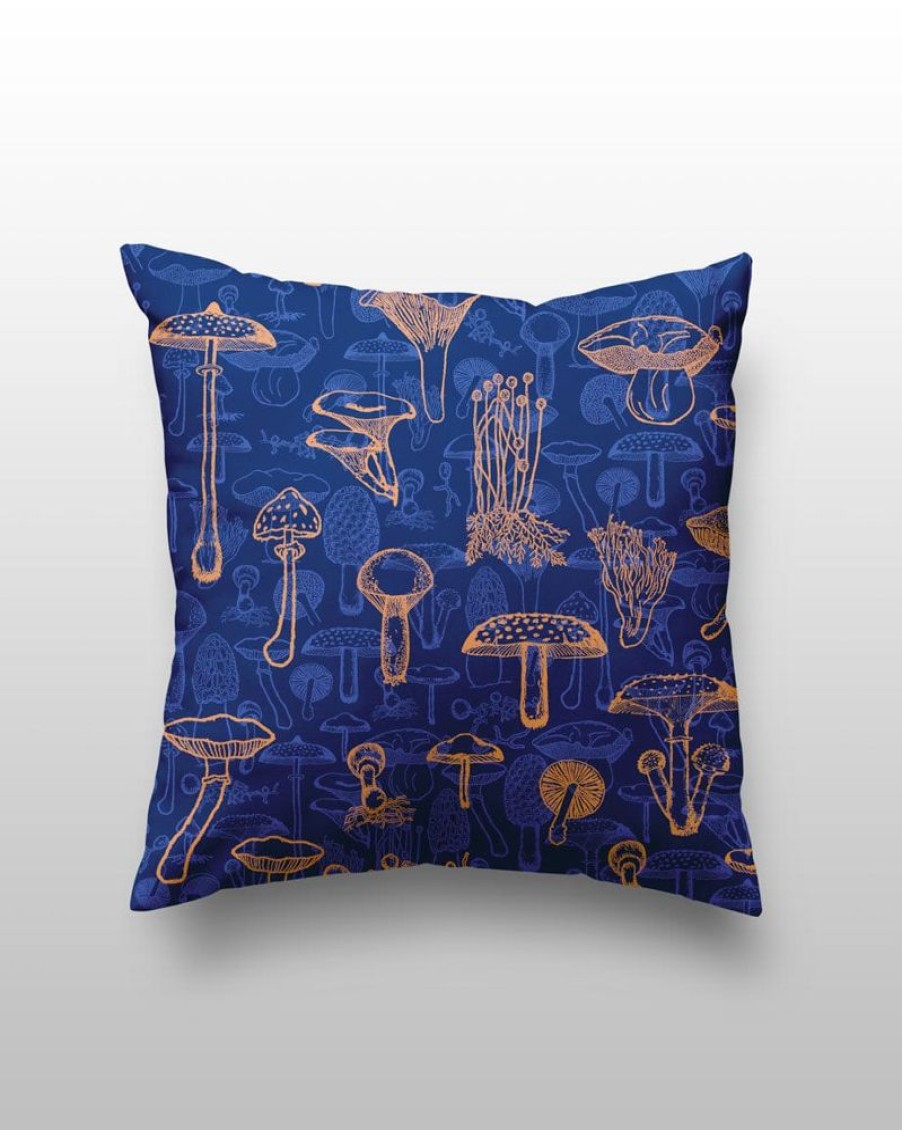 Home Cognitive Surplus | Mushrooms Pillow Cover