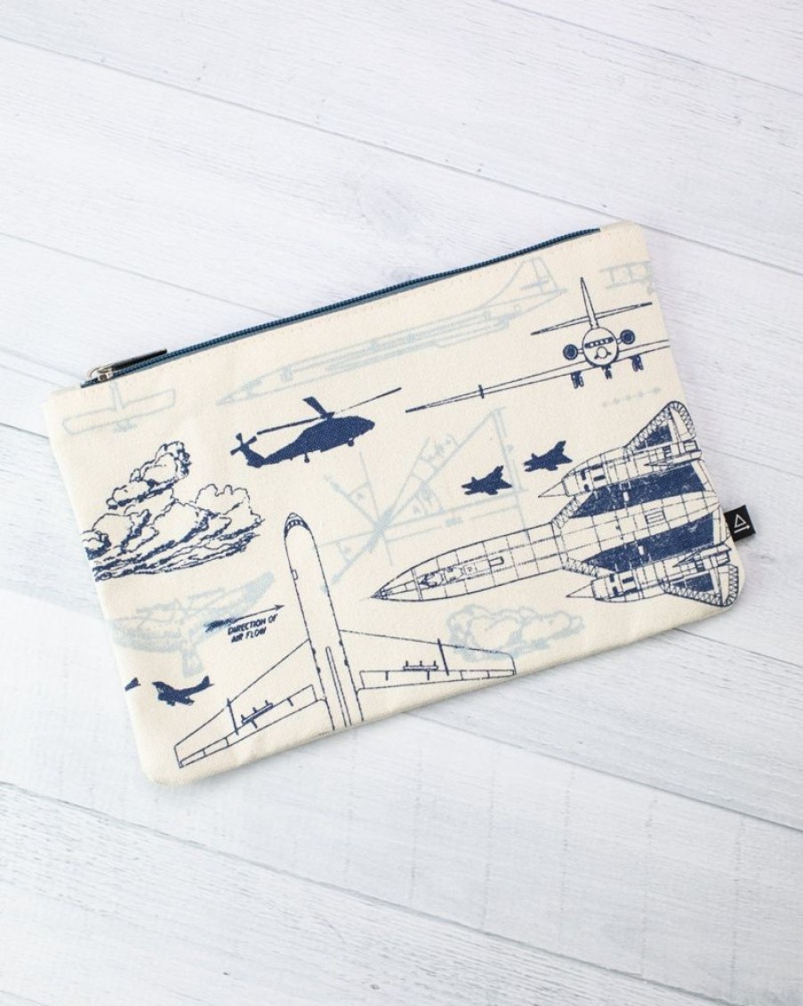 Bags Cognitive Surplus | Flight Science Zipper Pouch | Flight Bag