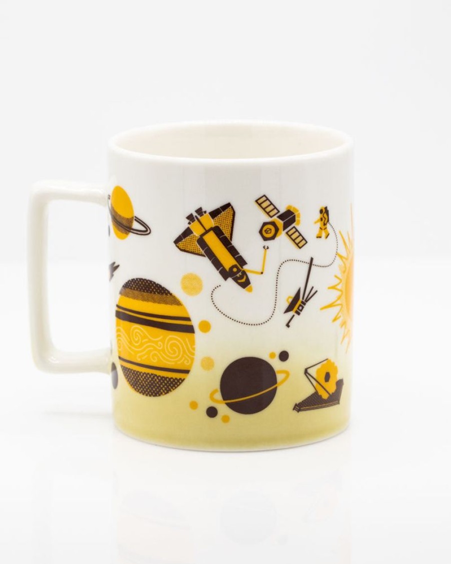 Kitchen + Bar Cognitive Surplus | Retro Space Mug - Astronomy Mug | Cognitive Surplus