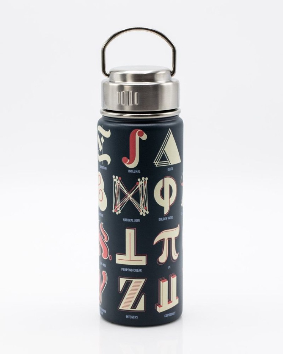 Kitchen + Bar Cognitive Surplus | Mathematical Alphabet Stainless Steel Travel Mug | Cognitive Surplus