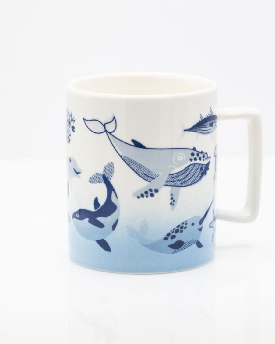 Kitchen + Bar Cognitive Surplus | Retro Marine Animals Mug - Marine Biology Mug | Cognitive Surplus