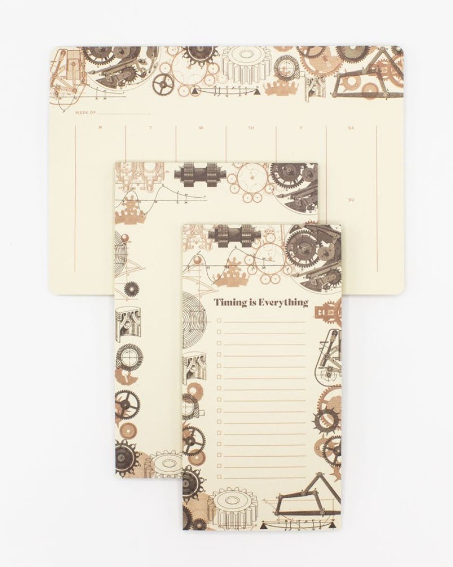 Stationery Cognitive Surplus | Mechanical Engineering Notepads - Gears Pad | Cognitive Surplus