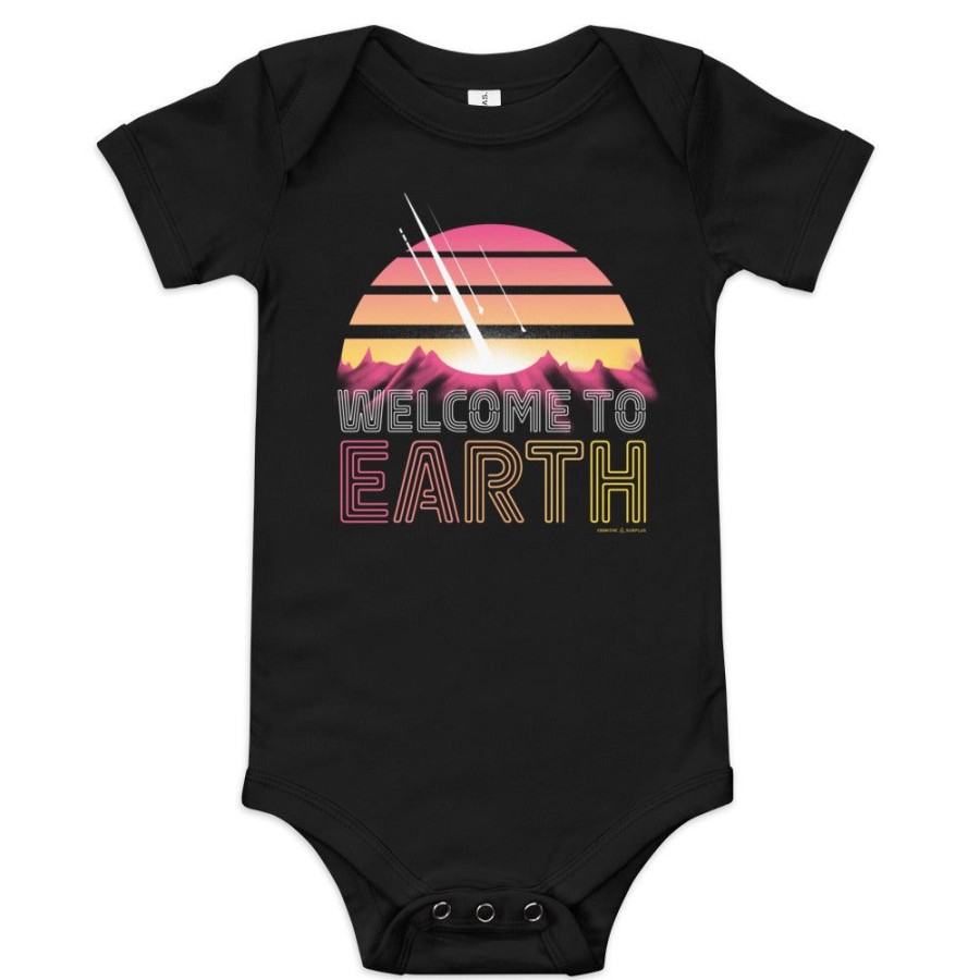 Apparel Cognitive Surplus | Welcome To Earth Baby Bodysuit