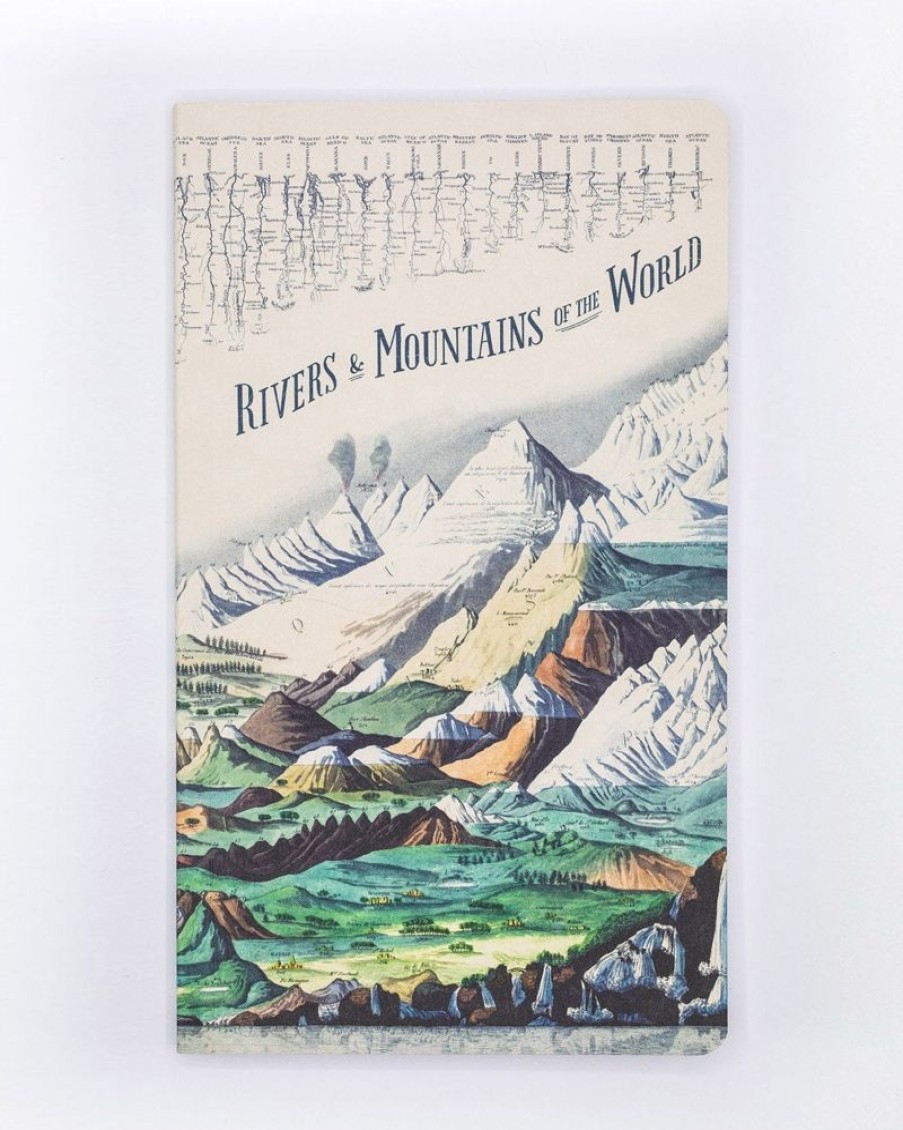 Notebooks Cognitive Surplus | Rivers & Mountains Yearly Planner