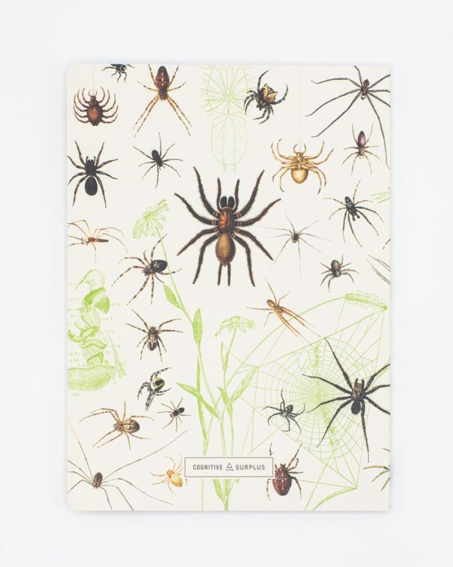 Notebooks Cognitive Surplus | Spiders Softcover Notebook | Cognitive Surplus