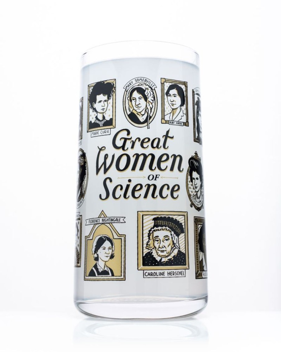 Kitchen + Bar Cognitive Surplus | Great Women Of Science Drinking Glass | Cognitive Surplus