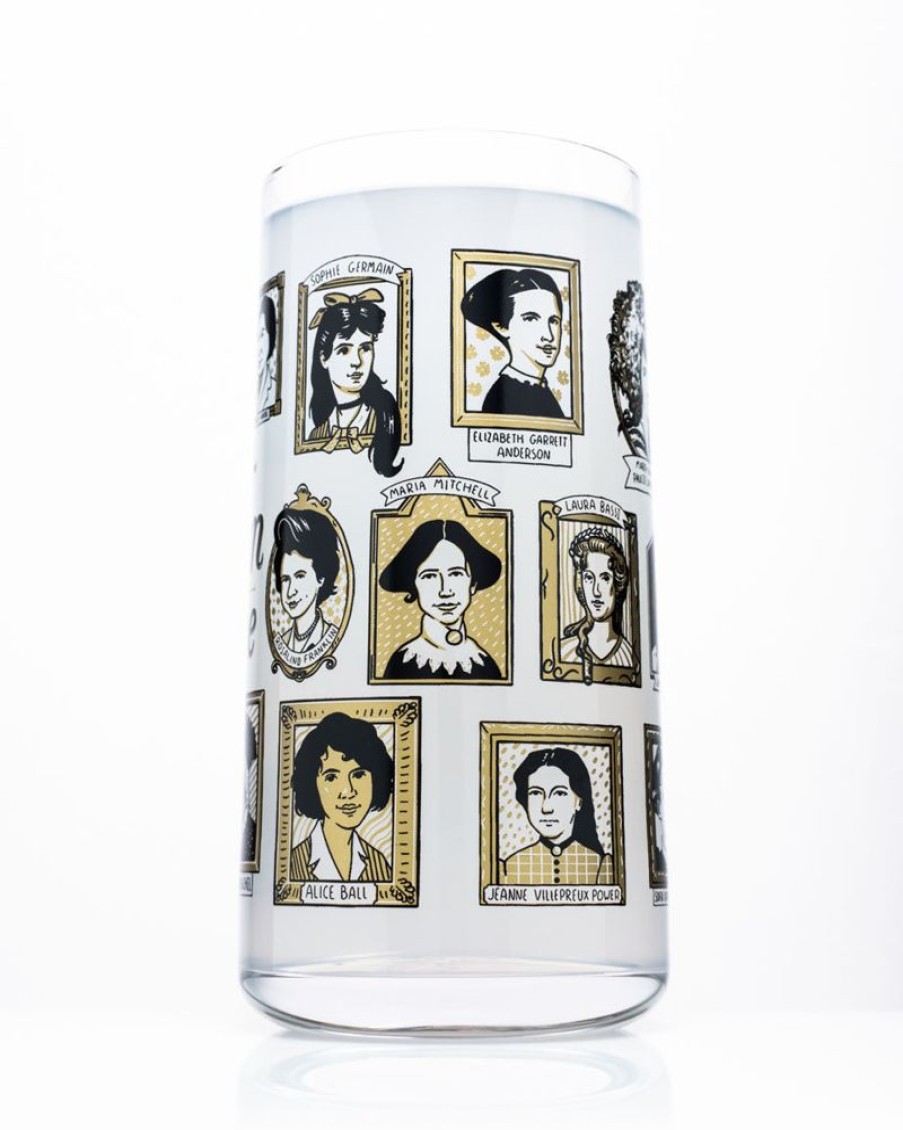 Kitchen + Bar Cognitive Surplus | Great Women Of Science Drinking Glass | Cognitive Surplus