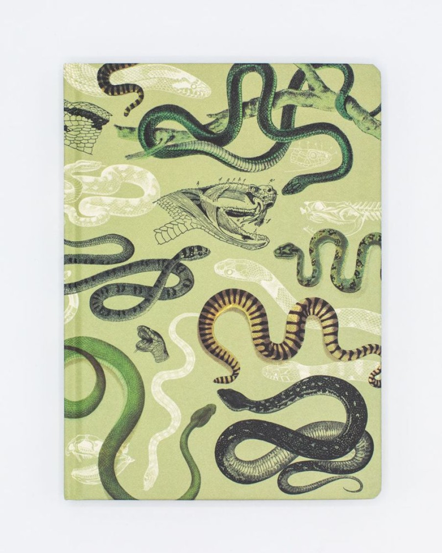 Notebooks Cognitive Surplus | Snakes Hardcover Notebook - Lined/Grid