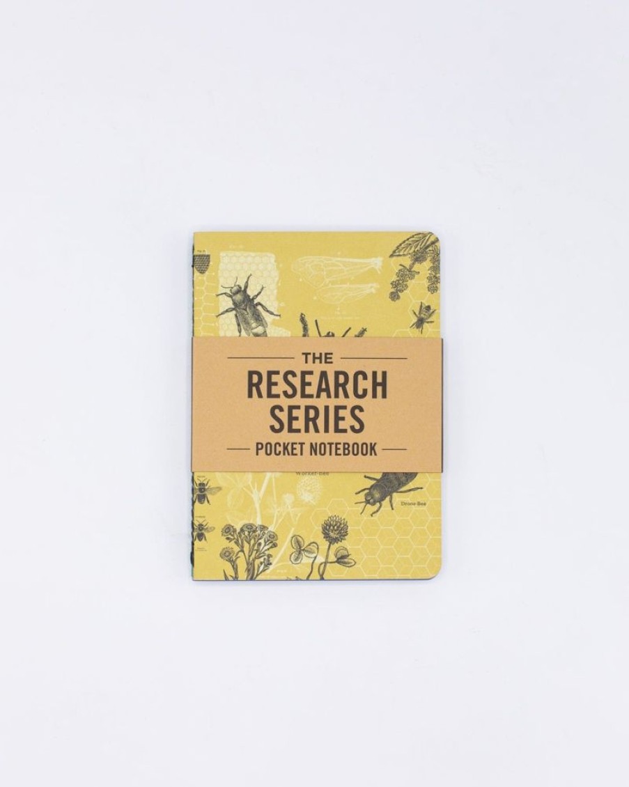 Notebooks Cognitive Surplus | Life Science Pocket Notebooks Set Of 4 | Bee Journal