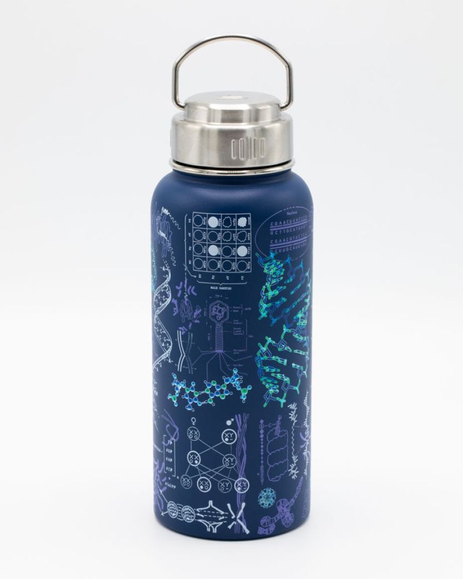 Kitchen + Bar Cognitive Surplus | Genetics & Dna Stainless Steel Vacuum Flask / Insulated Travel Mug