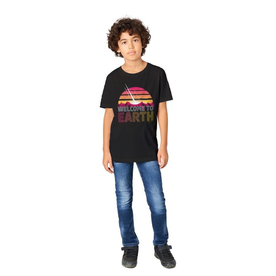 Apparel Cognitive Surplus | Welcome To Earth Youth Graphic Tee