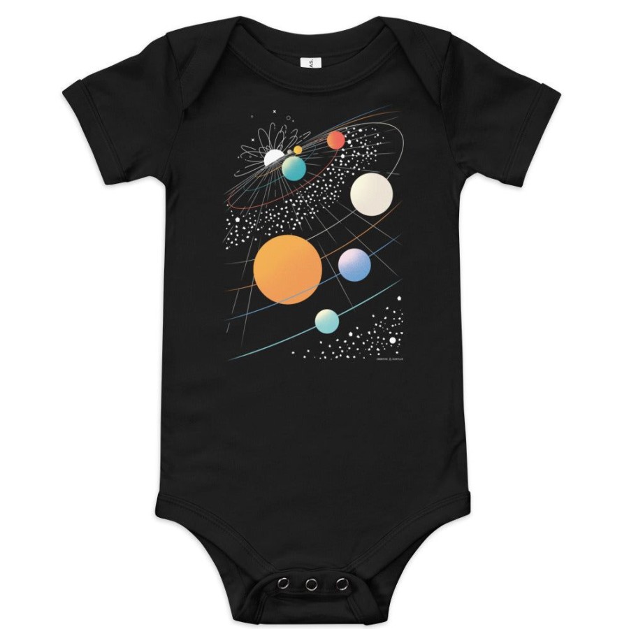 Apparel Cognitive Surplus | Across The Solar System Baby Bodysuit