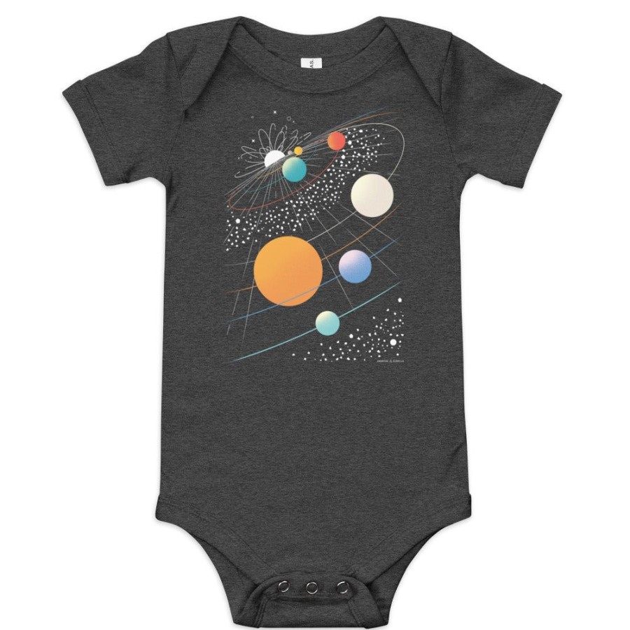 Apparel Cognitive Surplus | Across The Solar System Baby Bodysuit