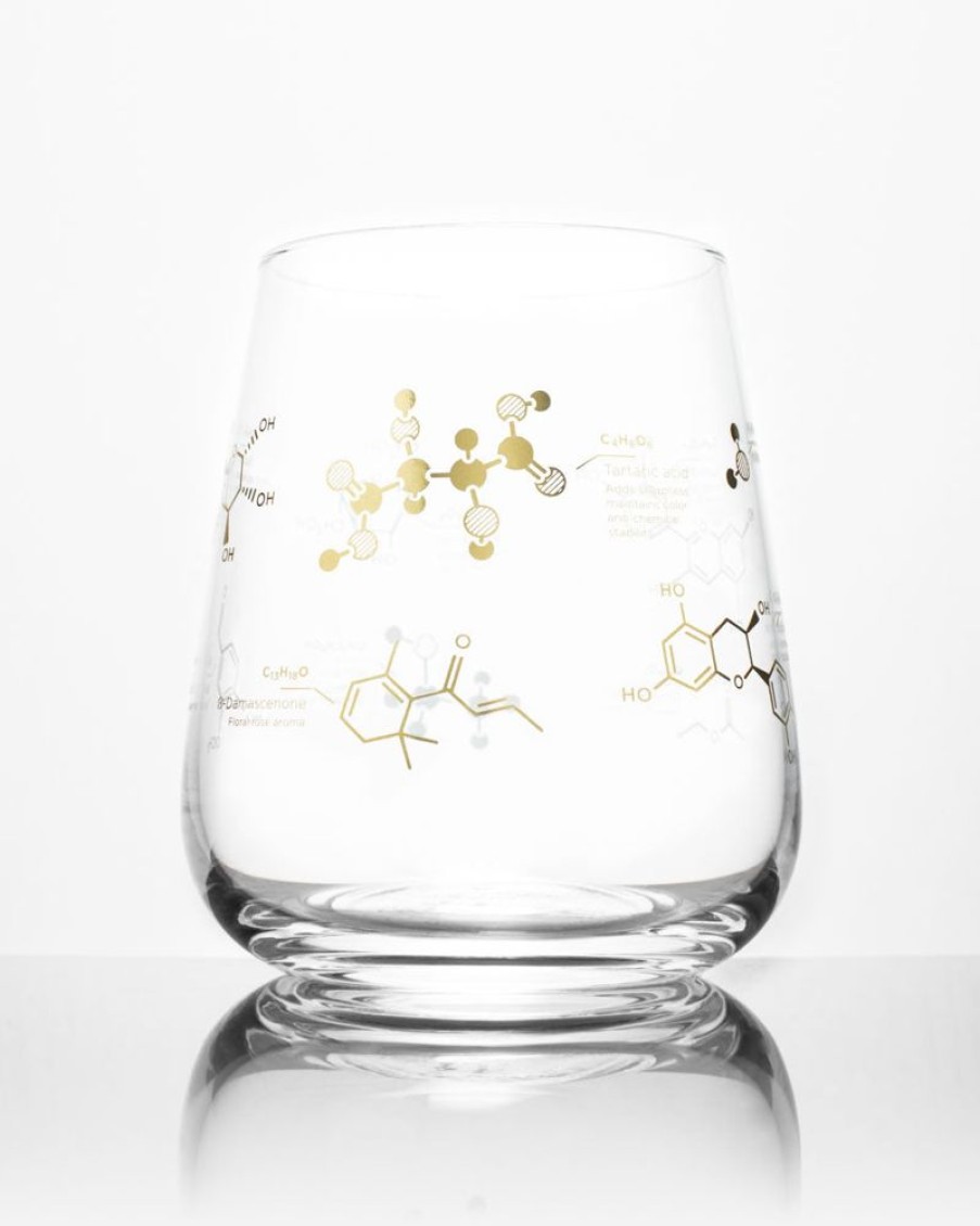 Kitchen + Bar Cognitive Surplus | Chemistry Of Wine Glass - Chemistry Gift | Cognitive Surplus