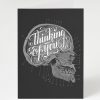 Stationery Cognitive Surplus | Thinking Of You Card - Skull Anatomy Greeting Card | Cognitive Surplus