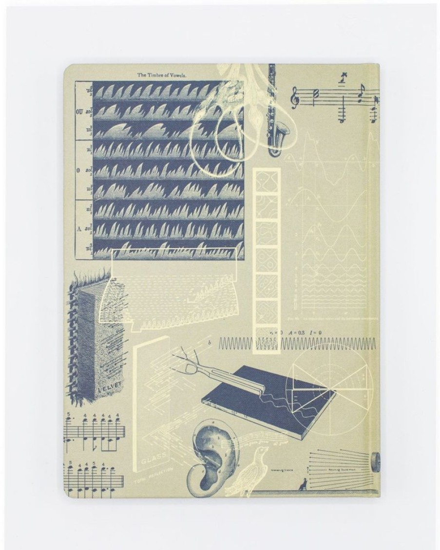 Notebooks Cognitive Surplus | Music, Sound & Hearing Notebook - Hardcover | Physics Gift