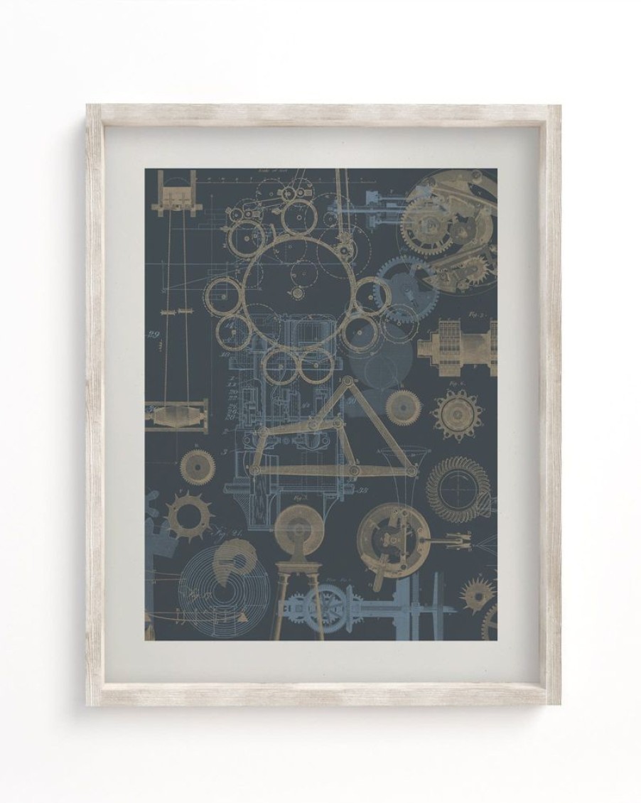 Wall Art Cognitive Surplus | Mechanical Engineering Scientific Illustration Museum Print