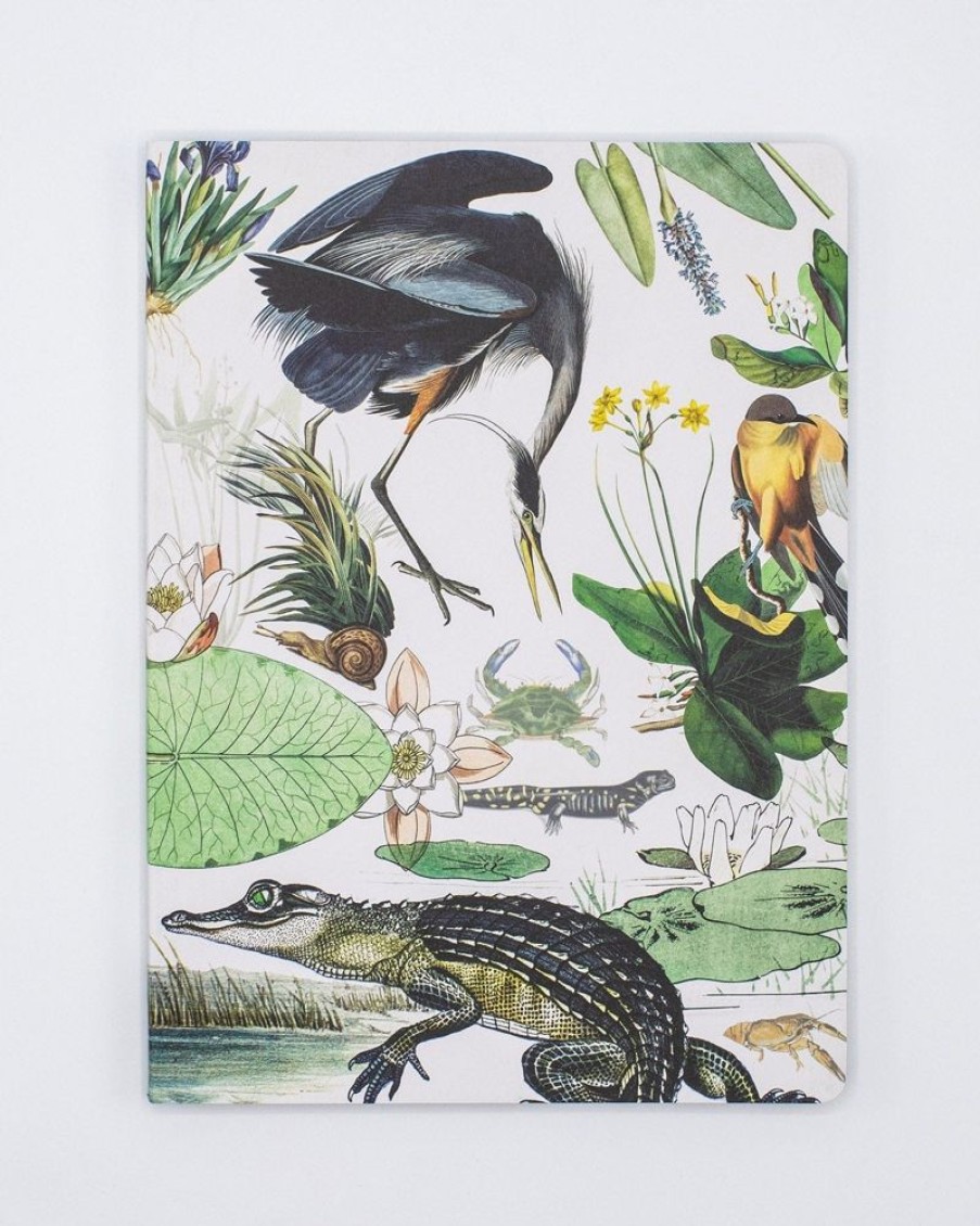 Notebooks Cognitive Surplus | Wetlands Softcover Notebook | Recycled Notebook