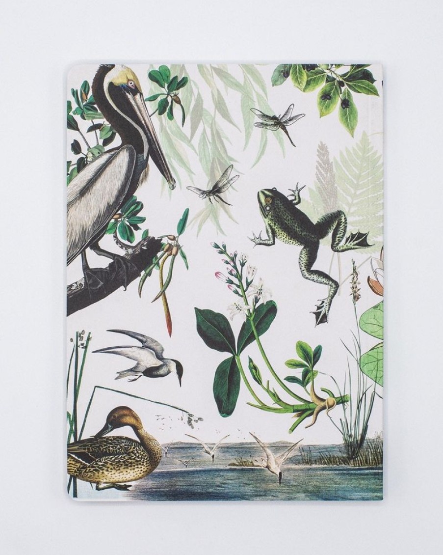 Notebooks Cognitive Surplus | Wetlands Softcover Notebook | Recycled Notebook