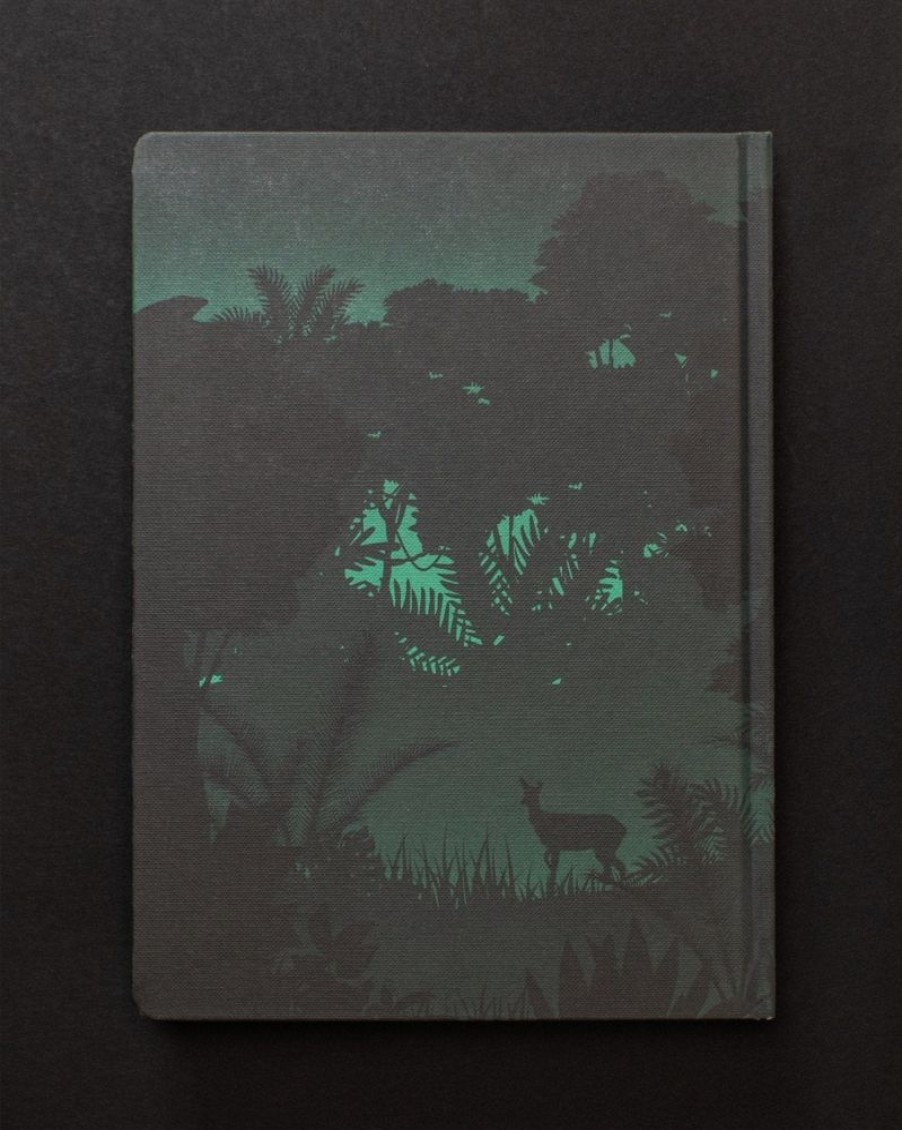 Notebooks Cognitive Surplus | Jungle At Night Dark Matter Black Paper Notebook By Cognitive Surplus