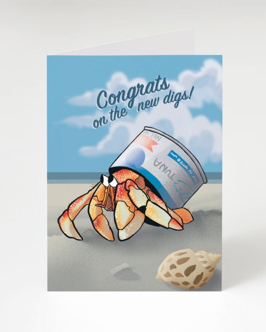 Stationery Cognitive Surplus | Hermit Crab Housewarming Card | Cognitive Surplus