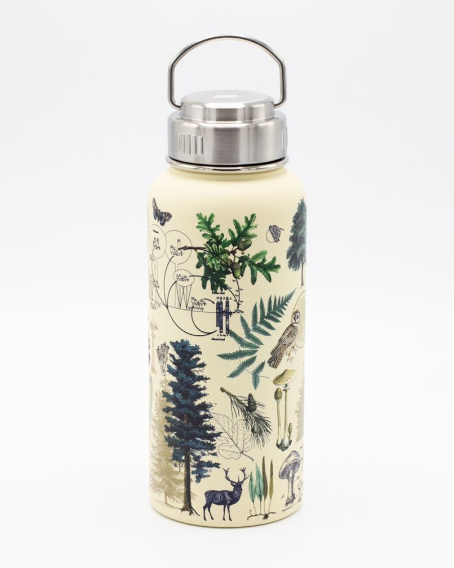 Kitchen + Bar Cognitive Surplus | Forest 32 Oz Stainless Steel Bottle By Cognitive Surplus