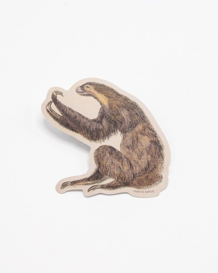 Stationery Cognitive Surplus | Existential Sloth Sticker