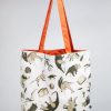 Bags Cognitive Surplus | Retro Dinosaurs Tote Bag | Reversible Tote