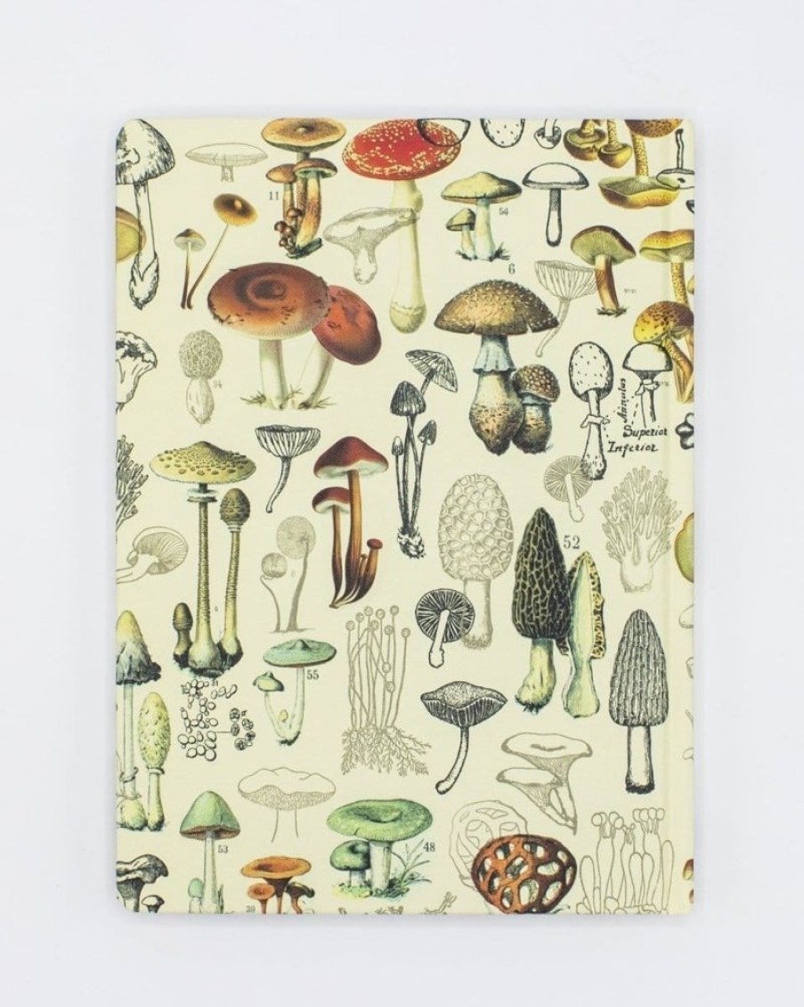 Notebooks Cognitive Surplus | Mushroom Notebook - Hardcover | Lined/Grid Journal