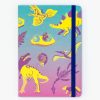 Notebooks Cognitive Surplus | Retro Dinosaur A5 Notebook - Paleontology - Dotted Lines | Cognitive Surplus