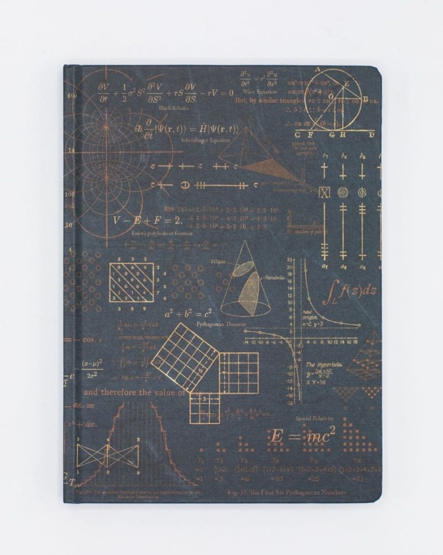 Notebooks Cognitive Surplus | Math Equations That Changed The World Notebook - Hardcover