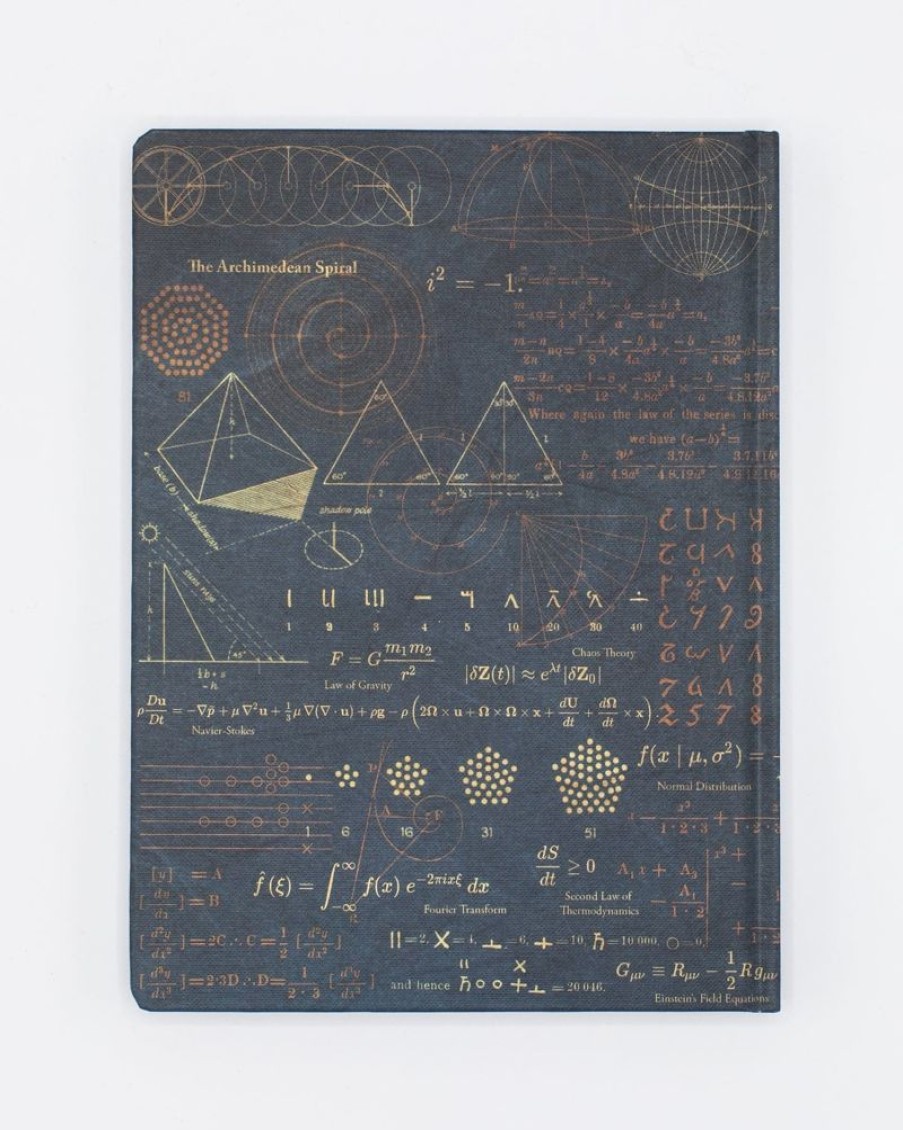 Notebooks Cognitive Surplus | Math Equations That Changed The World Notebook - Hardcover