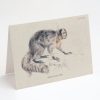 Stationery Cognitive Surplus | Saki Monkey Greeting Card - Biology Stationery | Cognitive Surplus