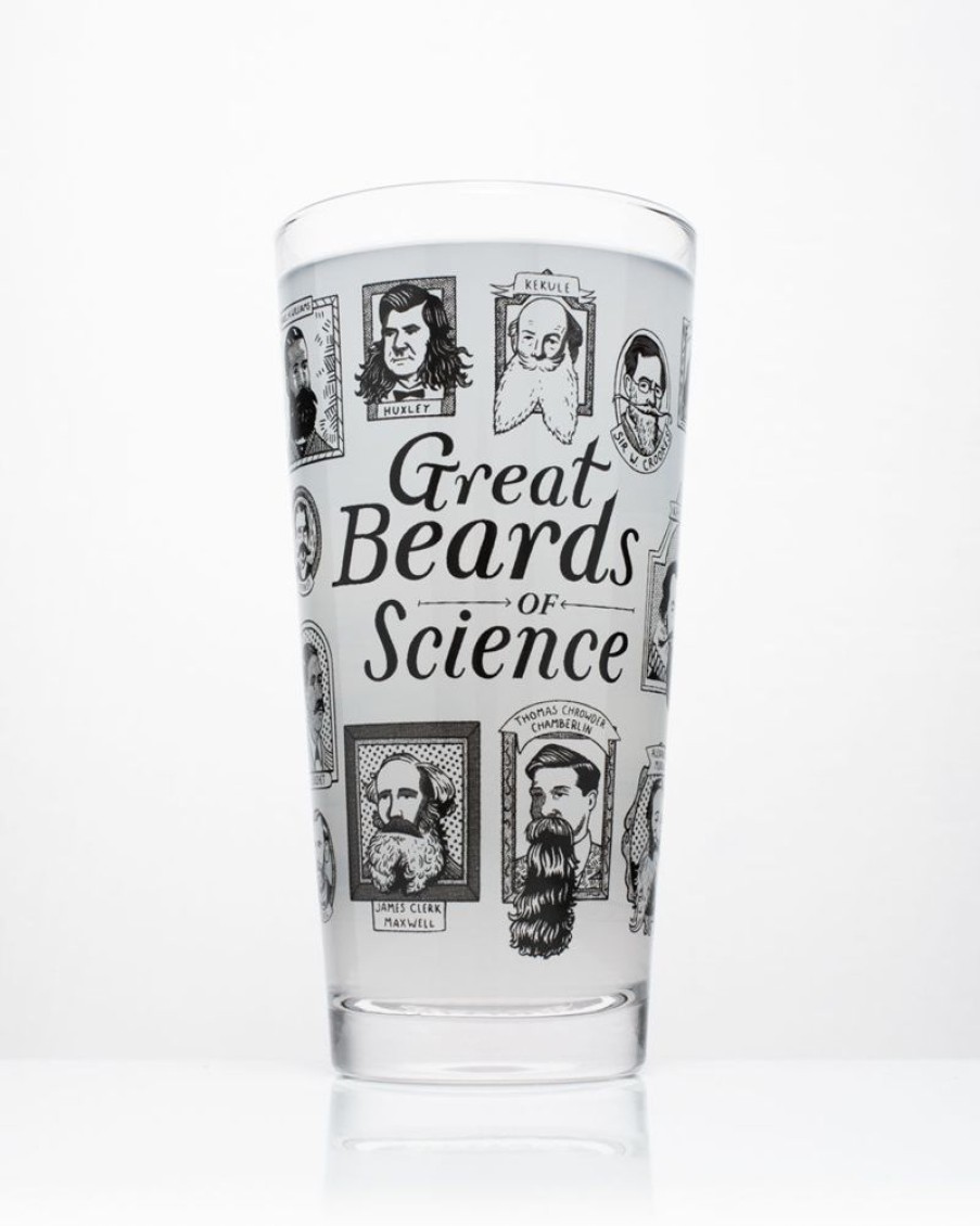 Kitchen + Bar Cognitive Surplus | Great Beards Of Science Beer Glass | Cognitive Surplus